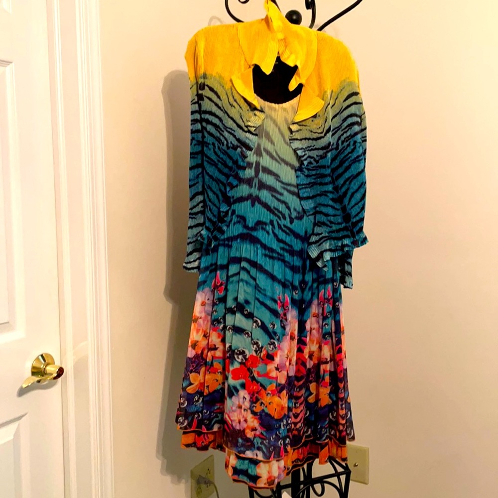 Two Piece Jacket & Dress Size Large